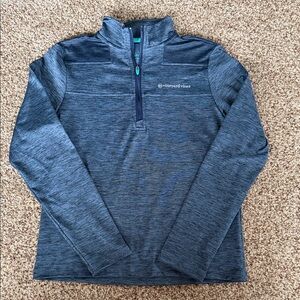 Vineyard Vines The Shep Shirt Boys Large (16) Heathered Blue